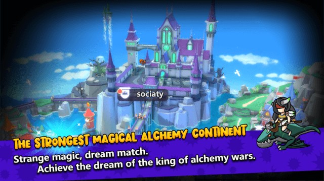 Chiến đấu chiến lược ở lục địa phép thuật trong game Alchemy War2