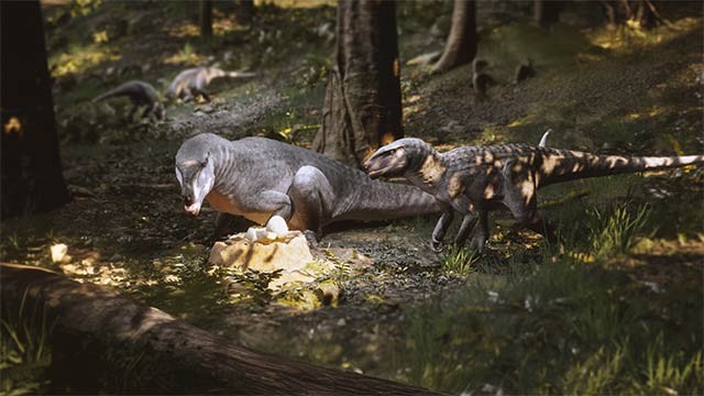 Hợp tác bày đàn để cùng nhau chống lại những sinh vật tiền sử hùng mạnh khác