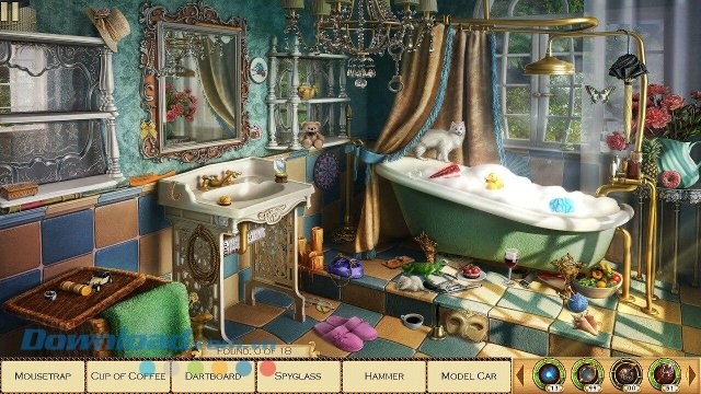 Giao diện màn chơi game Alice in the Mirrors of Albion