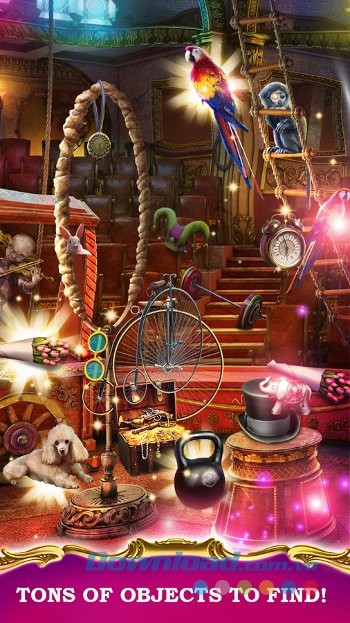Tìm đồ vật bị ẩn trong game Alice in the Mirrors of Albion