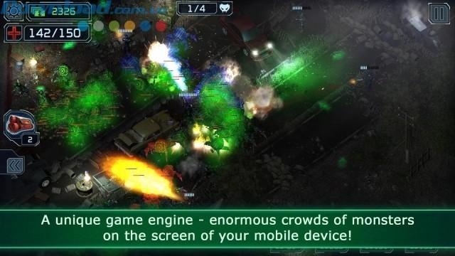 Chiến đấu chống lại tầng tầng lớp lớp quái vật