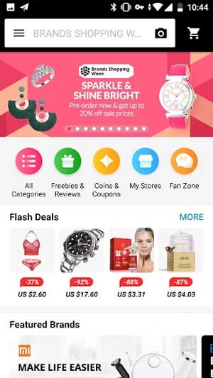 AliExpress cung cấp hàng triệu sản phẩm với mức giá ưu đãi