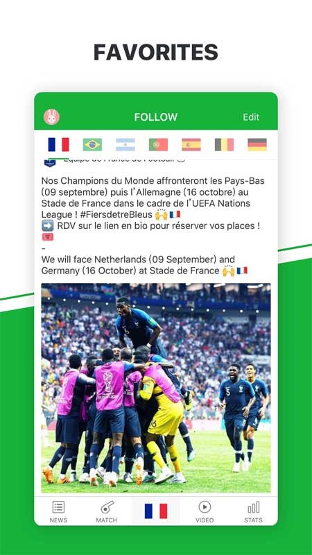 All Football – Ứng dụng không thể thiếu cho người hâm mộ