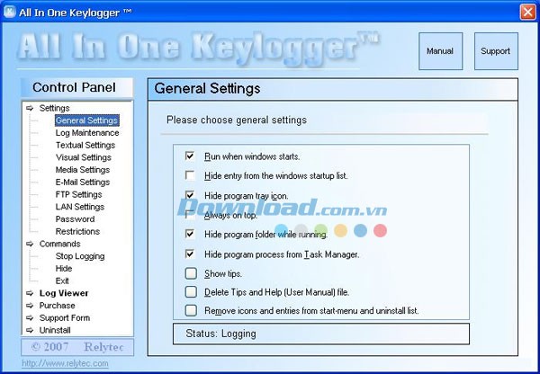 All In One Keylogger