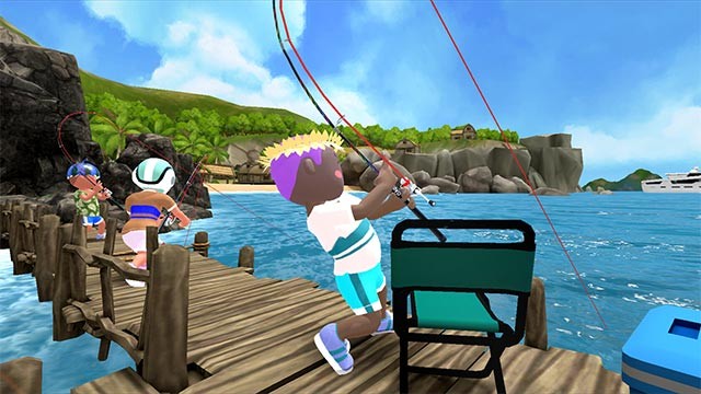 Cạnh tranh 5 người chơi online trong All-In-One Summer Sports VR game