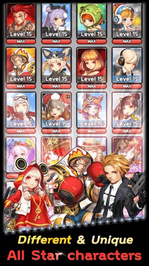 Chơi với các nhân vật All Star độc đáo