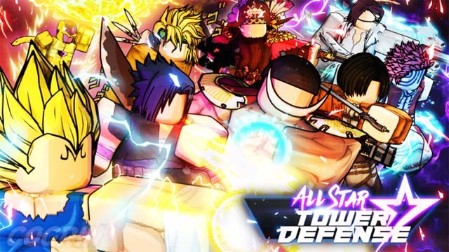 Roblox All Star Tower Defense quy tụ dàn anh hùng cực hot trong thế giới Manga và Anime