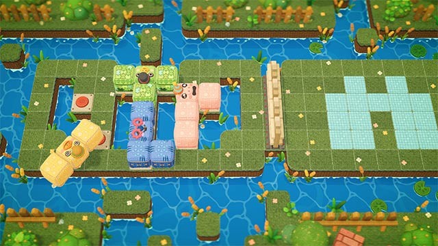 Điều khiển các sinh vật hình khối kỳ quặc giải đố trong game All You Need is Help