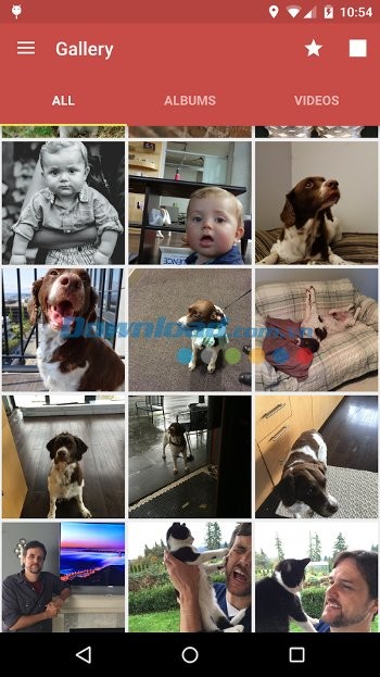 Trình chiếu ảnh từ Android lên TV với AllCast