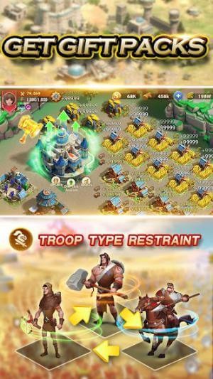 Nhận các gói quà