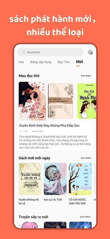 Nhiều sách phát hành mới