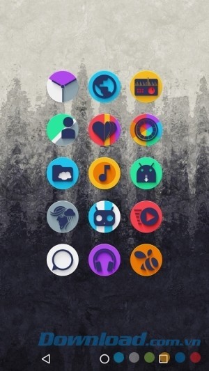 Almug - Icon Pack cho Android có biểu tượng phong phú