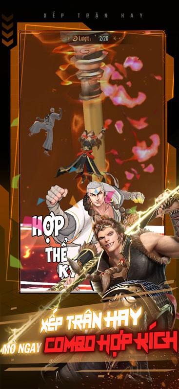 Xếp Trận Hay, Mở Ngay Combo Hợp Kích