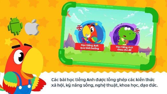 Các bài học tiếng Anh được lồng ghép kiến thức xã hội