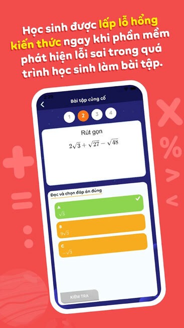 Phát hiện lỗi sai khi làm bài