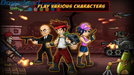 Chọn lựa trong số nhiều nhân vật khác nhau