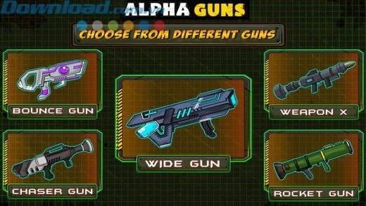 Vũ khí đa dạng, mạnh mẽ