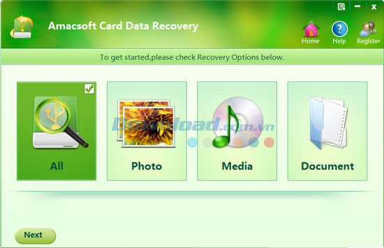 Amacsoft Card Data Recovery