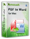 Amacsoft PDF to Word for Mac 2.6.30 - Convert PDF to Word