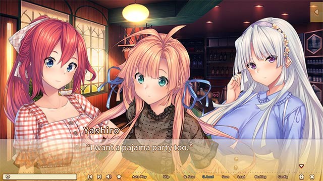 AMANATSU ~Perfect Edition~ đưa người chơi vào câu chuyện tình bạn và tình yêu của 1 chàng trai và 3 cô gái xinh đẹp