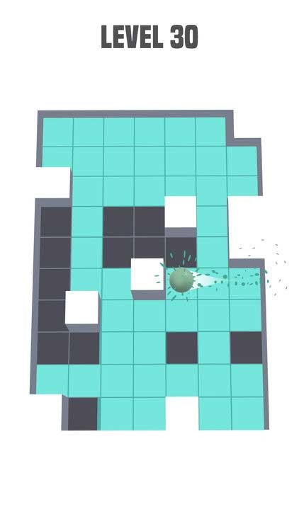 Phủ sơn lên toàn bộ con đường trong mê cung