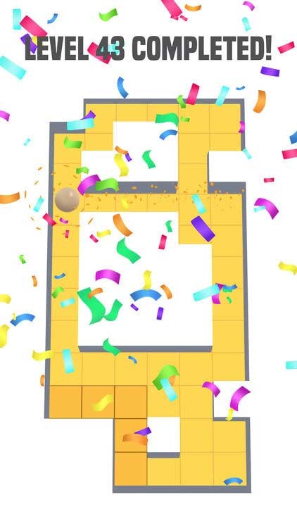 Tìm cách nhanh nhất để hoàn thành các level của AMAZE!