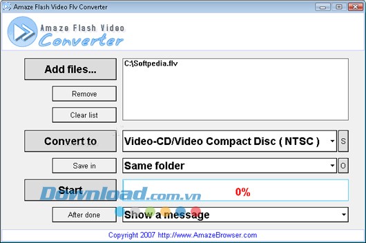 Amaze Flv Converter