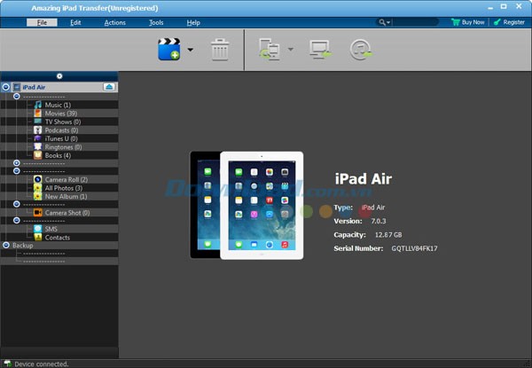 Amazing iPad Transfer