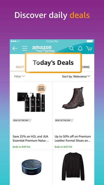 Khám phá các ưu đãi hấp dẫn hàng ngày trên Amazon