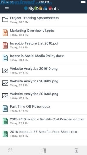 Cần có tài khoản Amazon WorkDocs để sử dụng ứng dụng