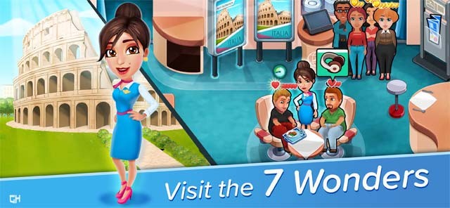 Tham gia hành trình tham quan 7 kỳ quan thế giới với Amber trong Amber's Airline - 7 Wonders