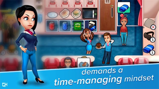 Game mô phỏng trở thành tiếp viên hàng không mới