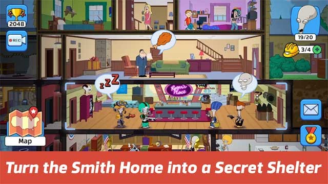 Biến tầng hầm nhà Smith thành nơi trú ẩn bí mật dưới lòng đất