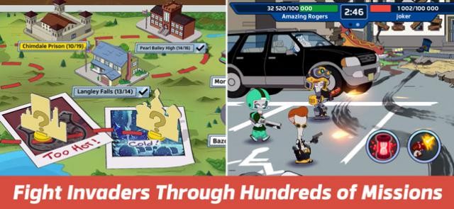 Chiến đấu với những kẻ xâm lược thông qua hàng trăm nhiệm vụ