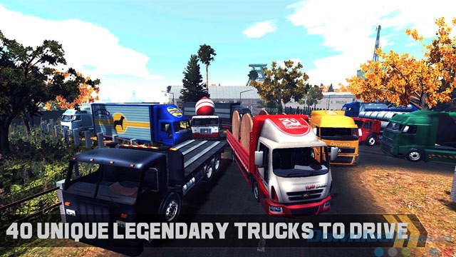 Một số loại xe trong American Truck Simulator