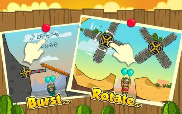 Dọn các chướng ngại để Pancho bay lên an toàn