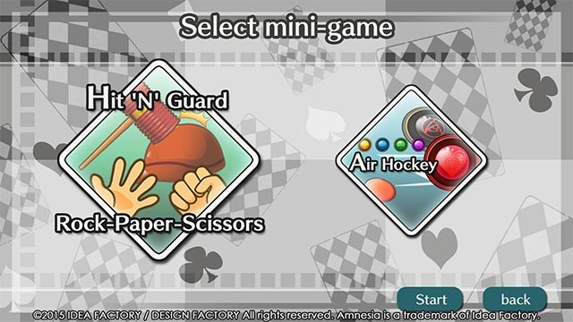 Chơi mini-game thú vị trong Amnesia Memories PC