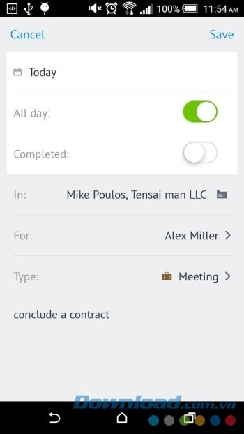 Ghi chú thông tin khách hàng