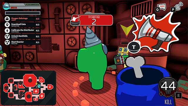 Lối chơi cơ bản của Among Us 3D cũng giống như Among Us