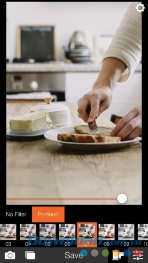 Analog Portland cho iOS lọc ảnh đẹp