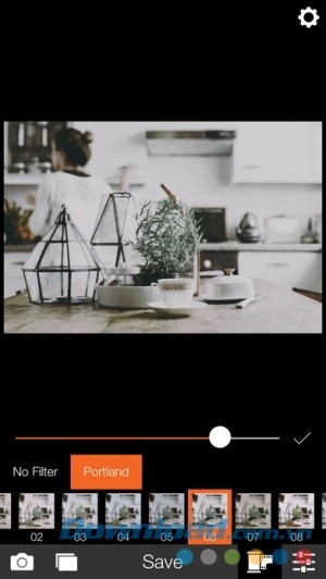 Analog Portland cho iOS tạo ảnh nghệ thuật
