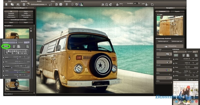 Giao diện chính của ANALOG Projects