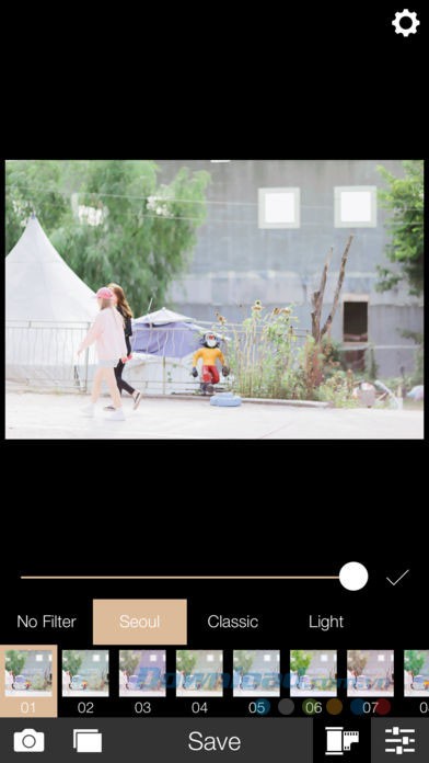 Bộ lọc ảnh thành phố Analog Seoul