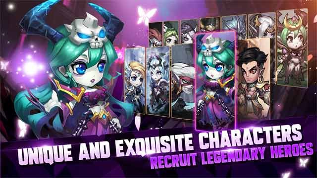 Tuyển dụng các anh hùng huyền thoại và lập team bất khả chiến bại trong Ancient Creed