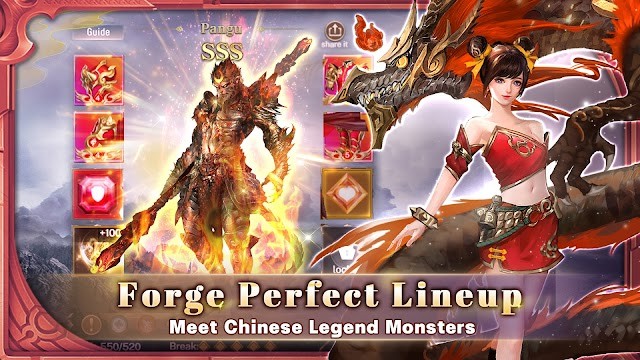 Xây dựng đội hình mạnh mẽ của bạn trong game Ancient Monster Wars