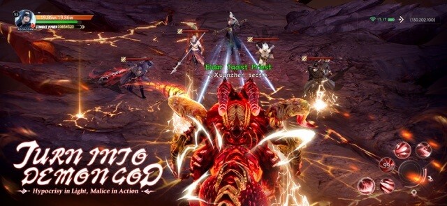 Biến mình thành vị thần và chiến đấu