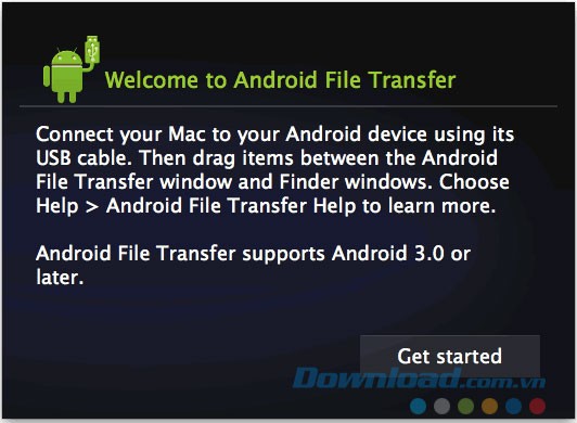 Thông báo khi cài đặt ứng dụng