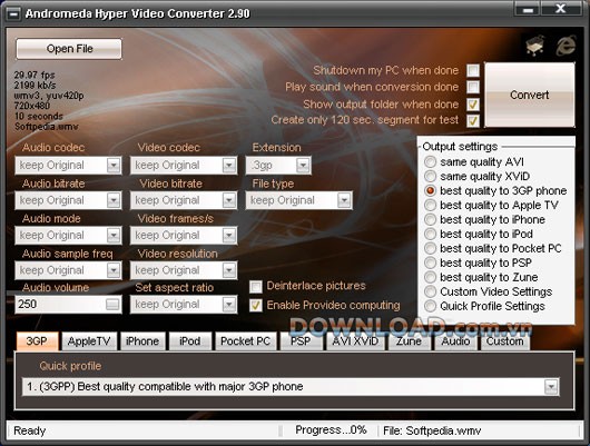 Andromeda Hyper Video Converter