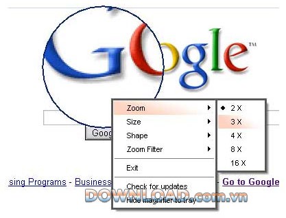 Andromeda Windows Magnifier