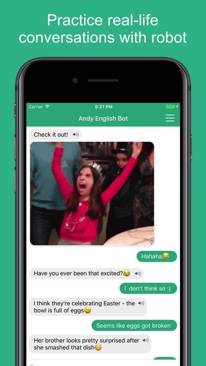 Trò chuyện về nhiều chủ đề khác nhau trong cuộc sống với robot Andy